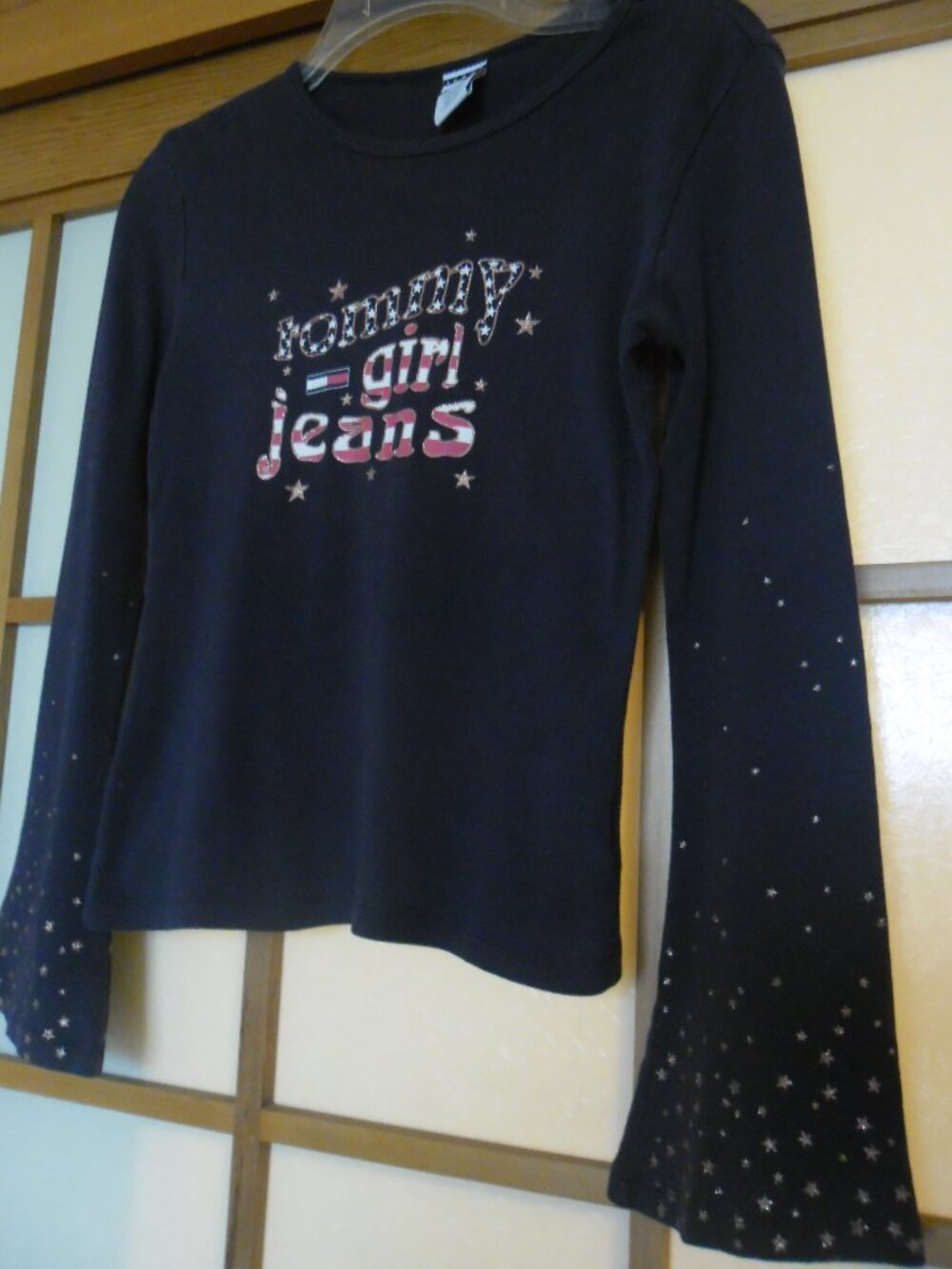 Tommy Girl Jeans Long Sleeve Shirt. 100% cotton. Small size.